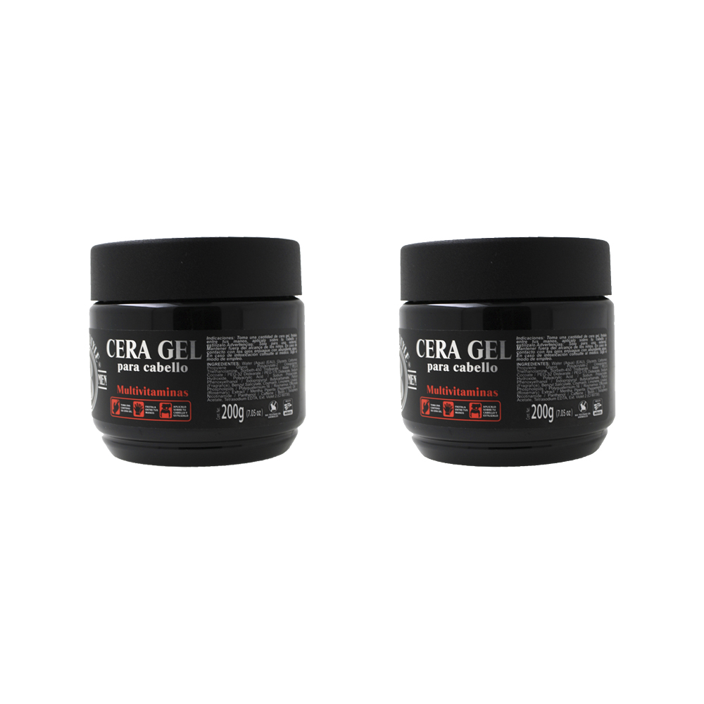 CERA-GEL PARA EL CABELLO 200GR BARBER STYLE (2PACK) 200G CGBS-200-P2